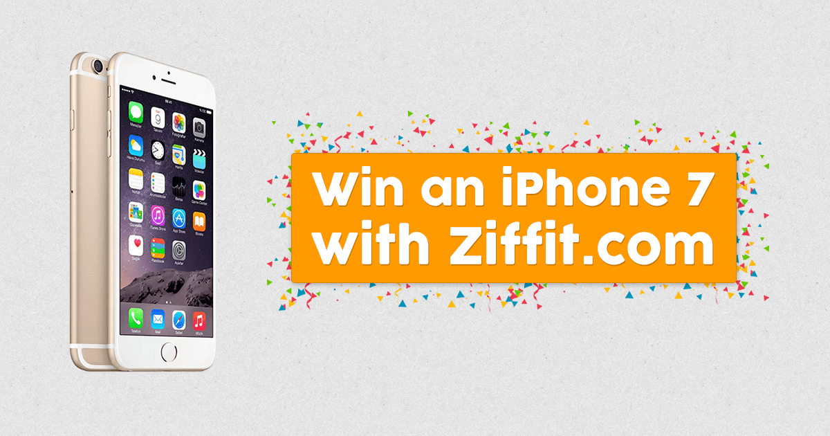 Win an iPhone 7 with Ziffit.com